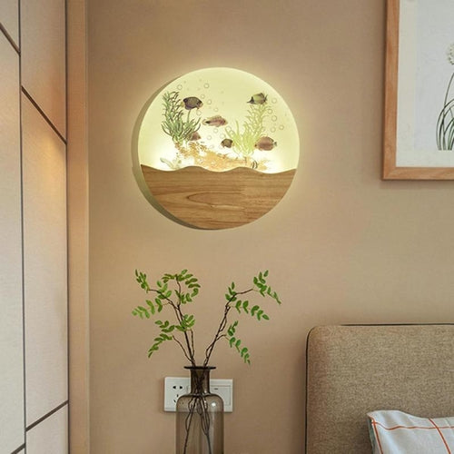 Modern Wall Lamps 10W 15W 18W 20/30/36 LED Round